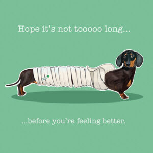 Get Well Soon Sausage!