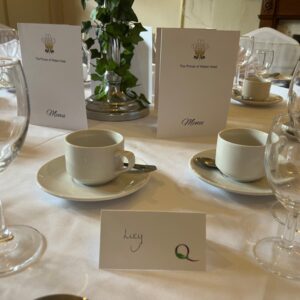 Logo Wedding Place Name Tent Card (pack of 10)