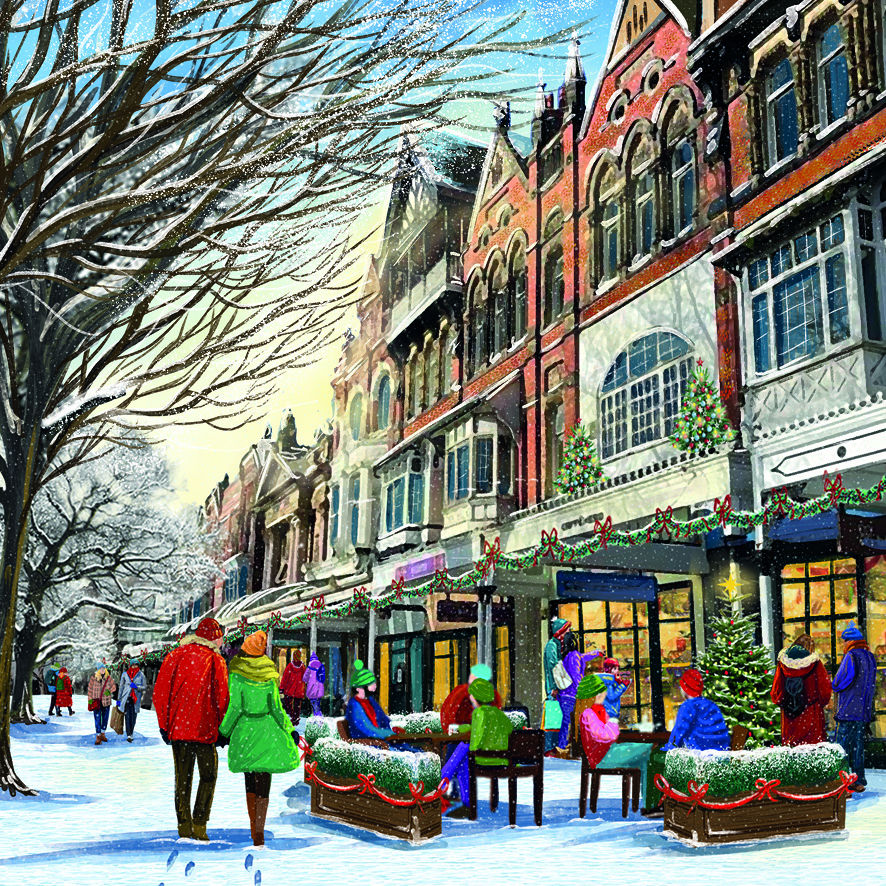 Lord Street Winter Sun